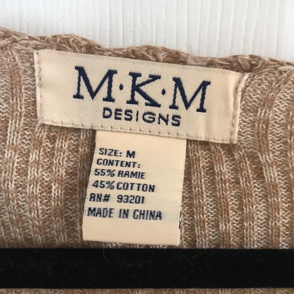 Mkm cream long cardigan - Picture 2 of 2